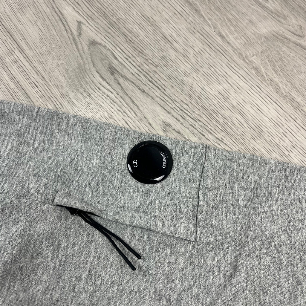 CP Company Raised Fleece Hoodie - Grey