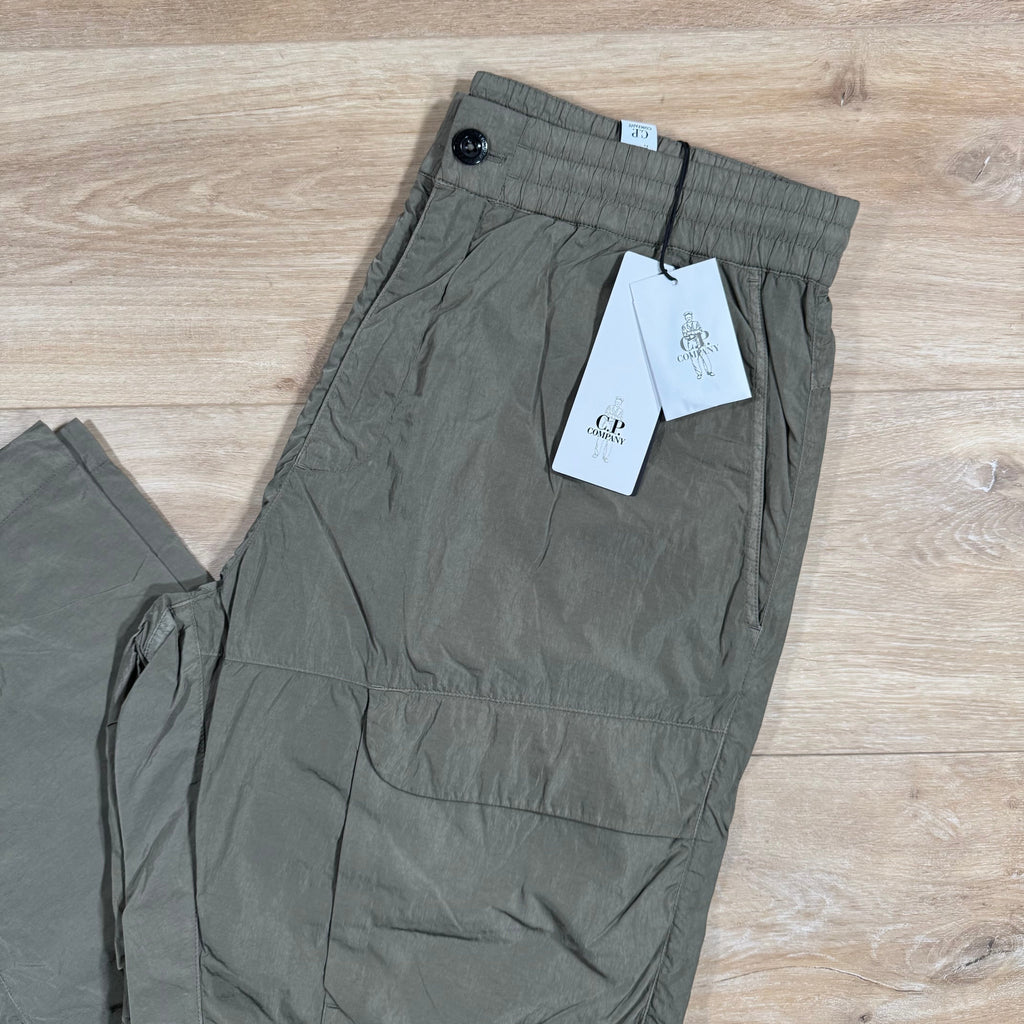 CP Company Chrome-R Loose Cargo Pants in Walnut
