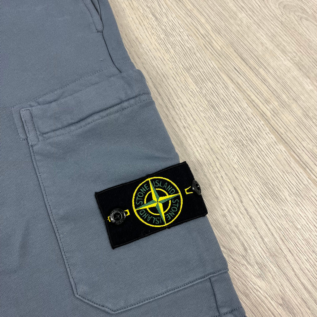 Stone Island Jersey Shorts - Avio Blue
