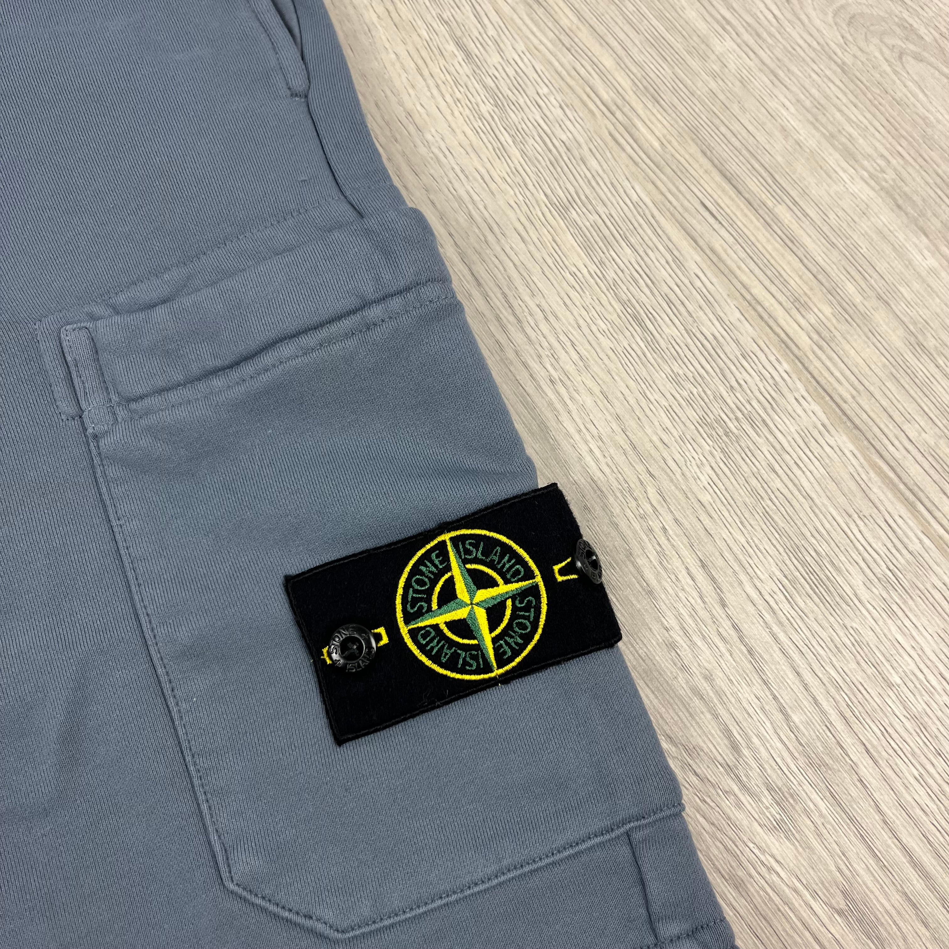 Stone Island Jersey Shorts - Avio Blue