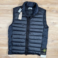 Stone Island Nylon Down-TC Vest in Navy