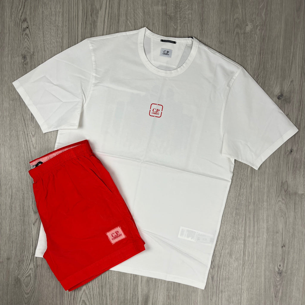 CP Company Holiday Set - White/Poinciana