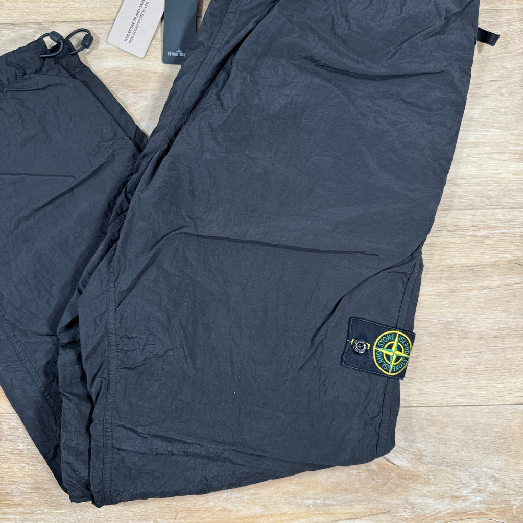 Stone Island Nylon Metal Pants in Black with Nylon Mesh Lining