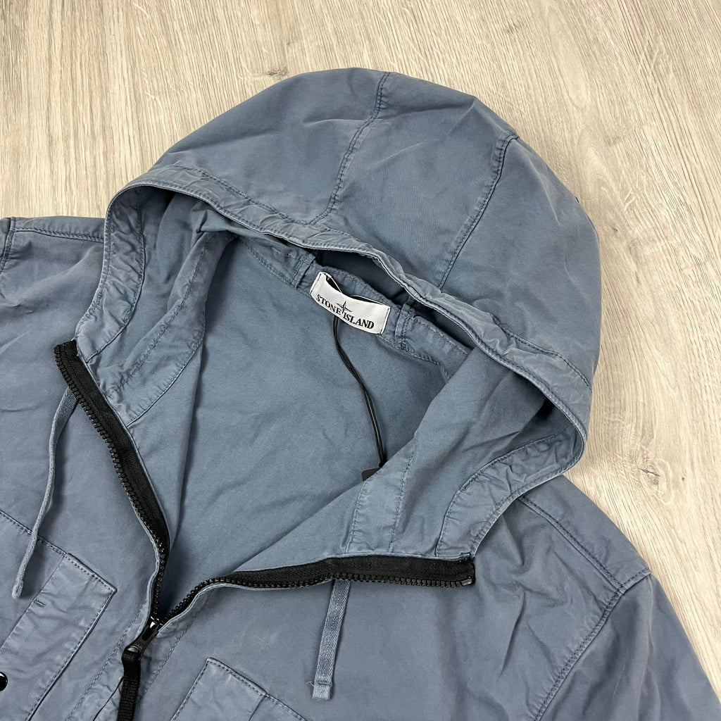 Stone Island Supima Jacket - Avio Blue