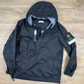 Stone Island Membrana 3L TC Anorak Jacket in Black