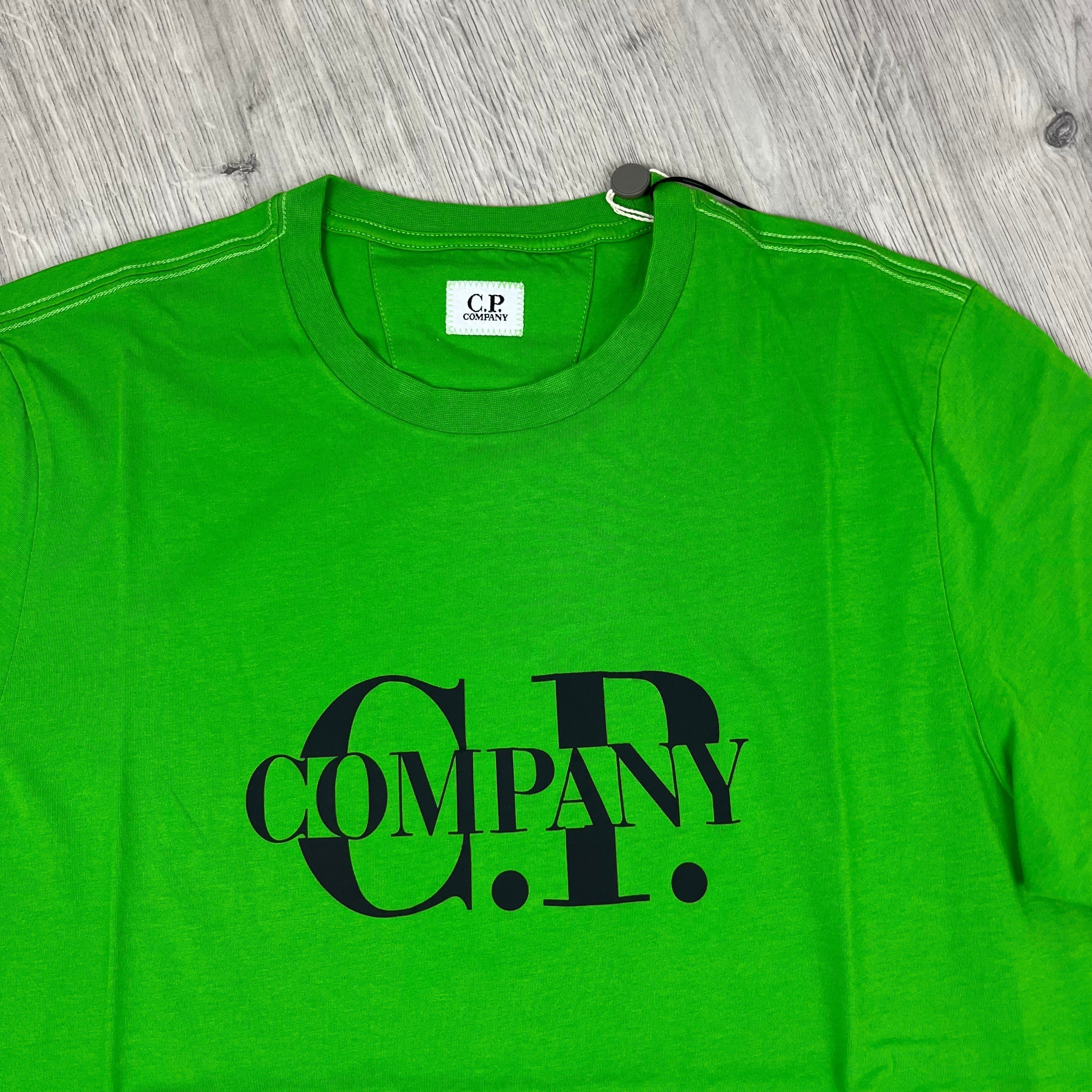 CP Company Printed T-Shirt - Green