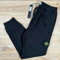 Stone Island Slim Fit Sweatpants in Black