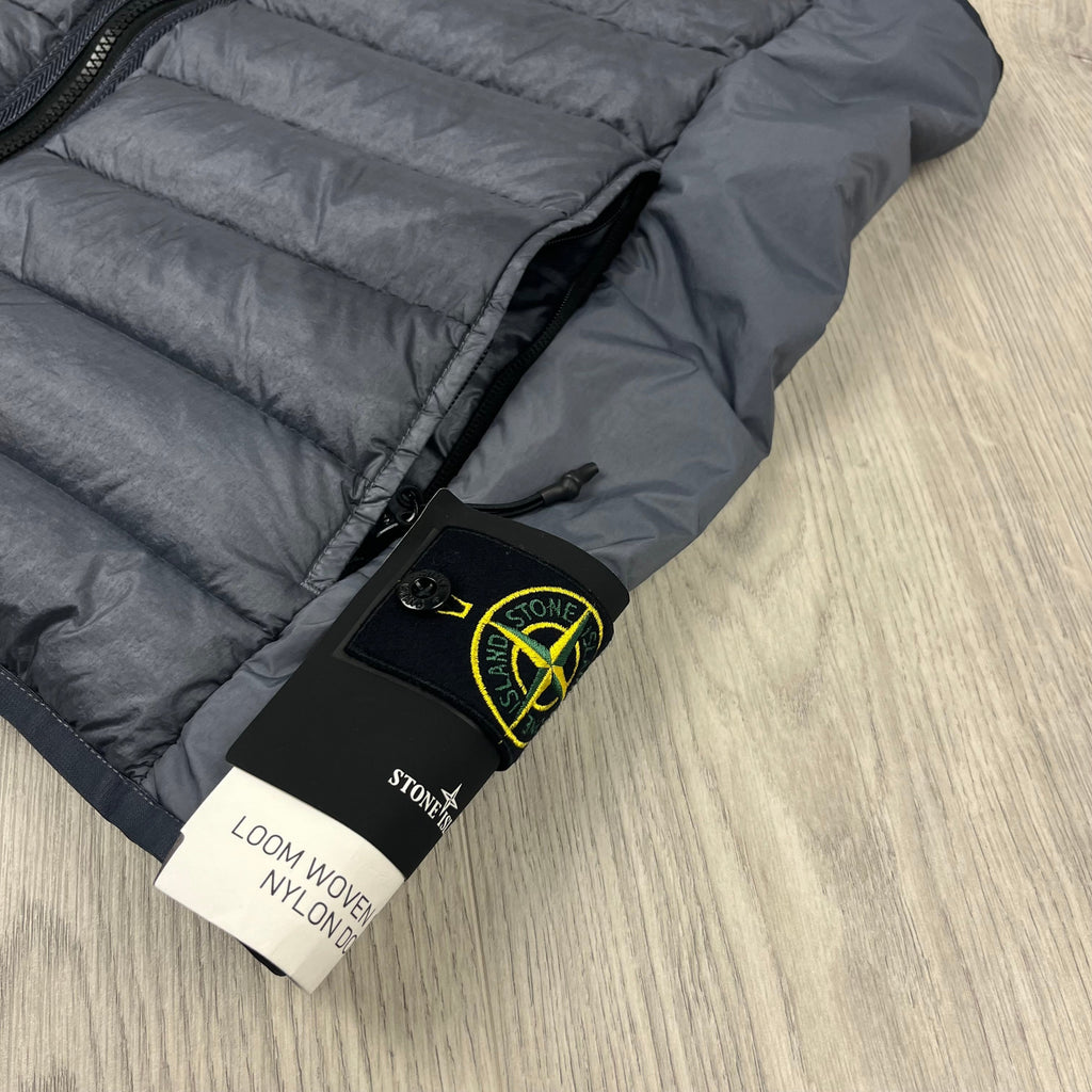 Stone Island Padded Gilet - Avio Blue