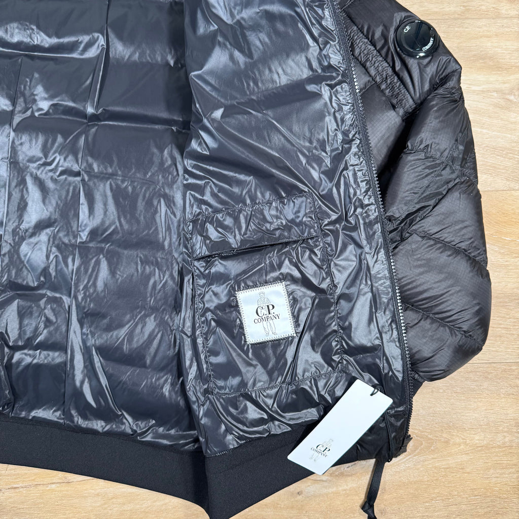 CP Company DD Shell Lens Down Jacket in Black