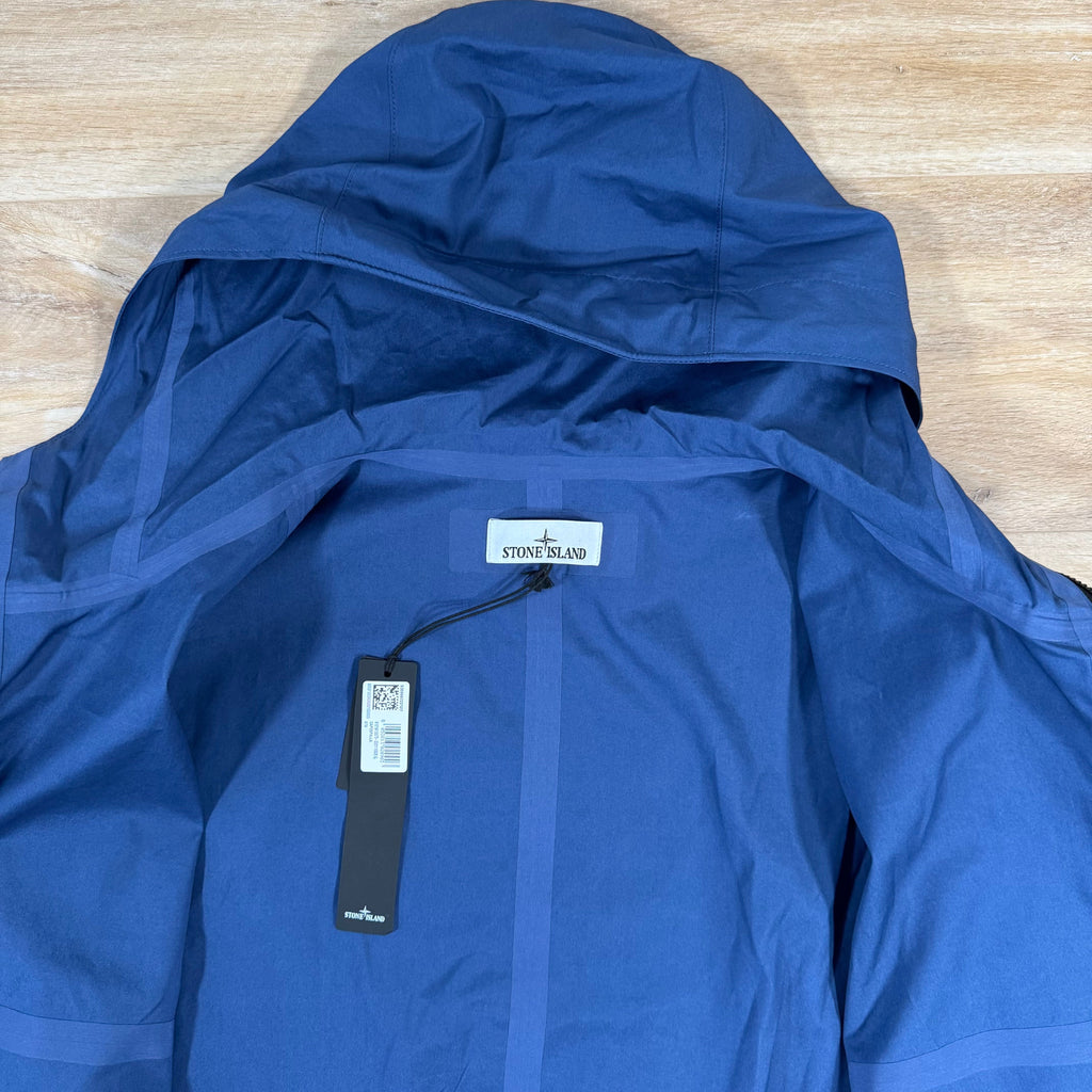 Stone Island Supima Canvas Jacket in Marine Blue