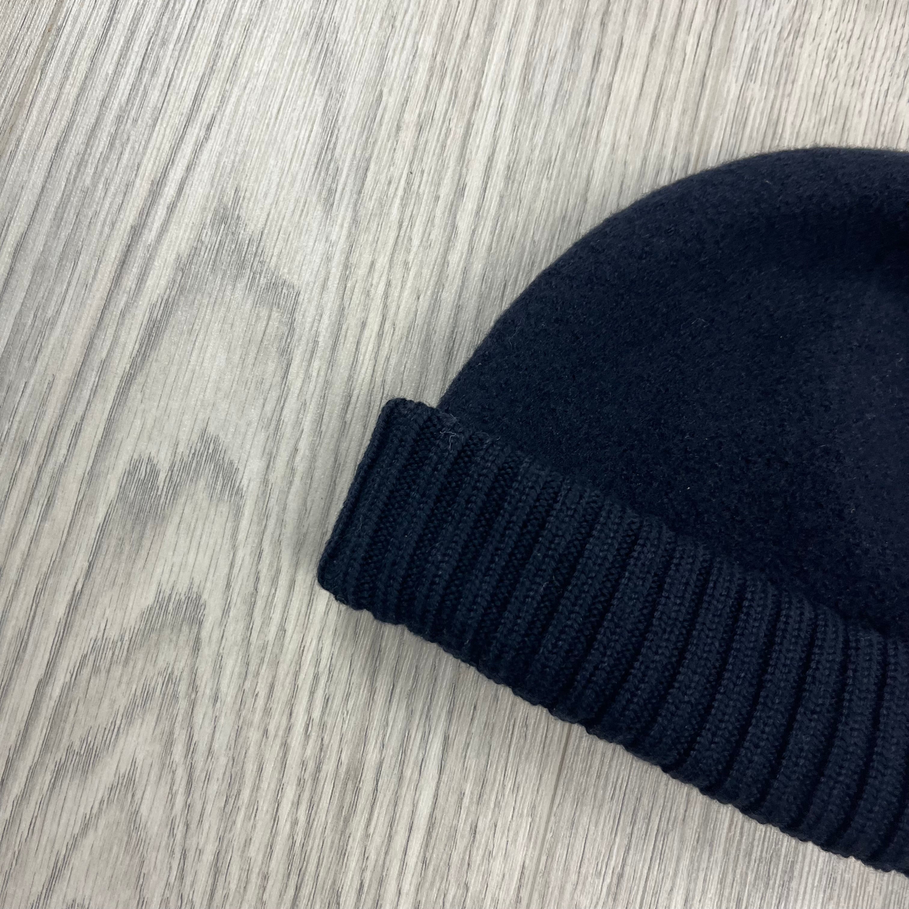 CP Company Merino Beanie - Navy
