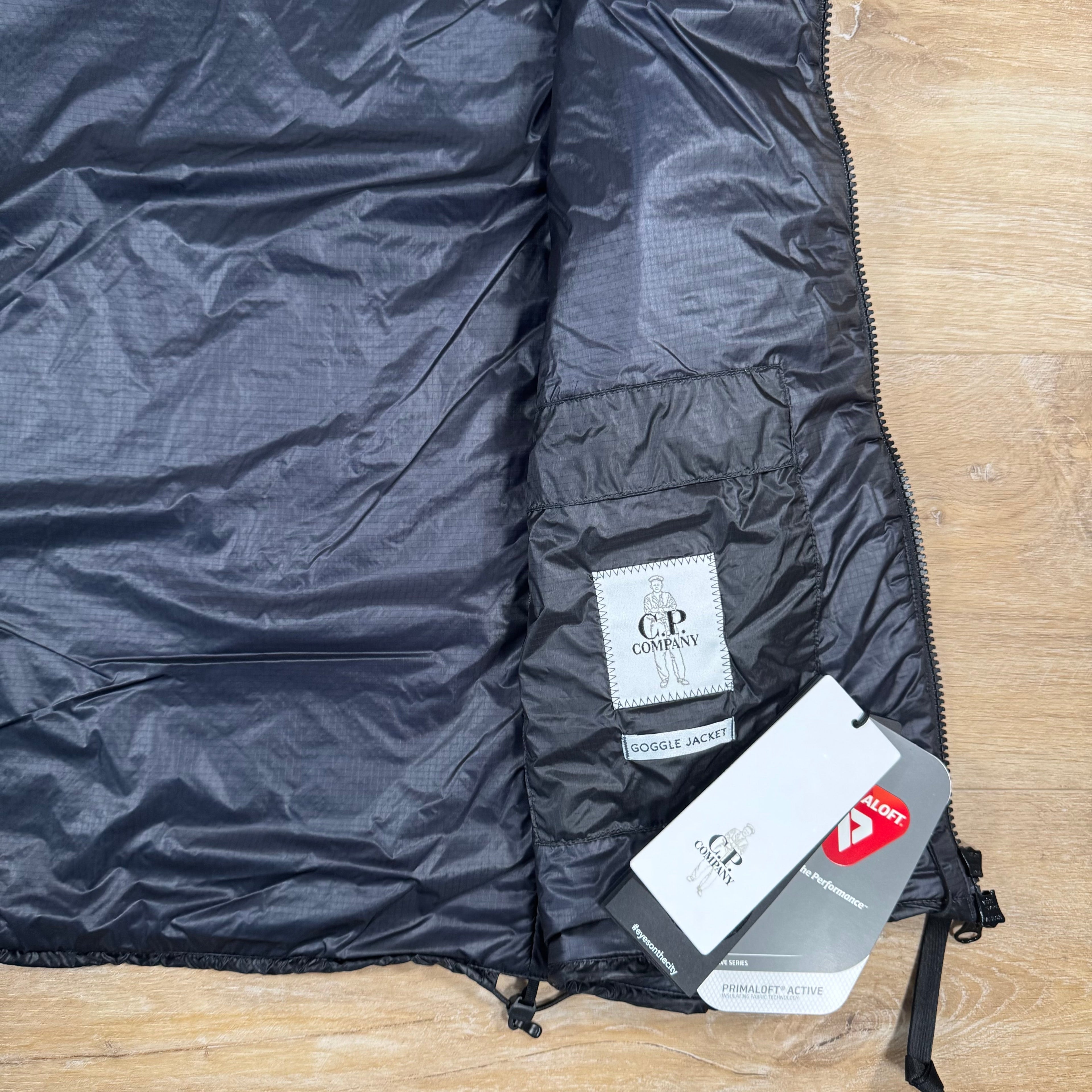 CP Company Nada Shell Primaloft Goggle Vest in Navy