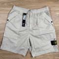 Stone Island Stretch Tela Bermuda Shorts in Sand
