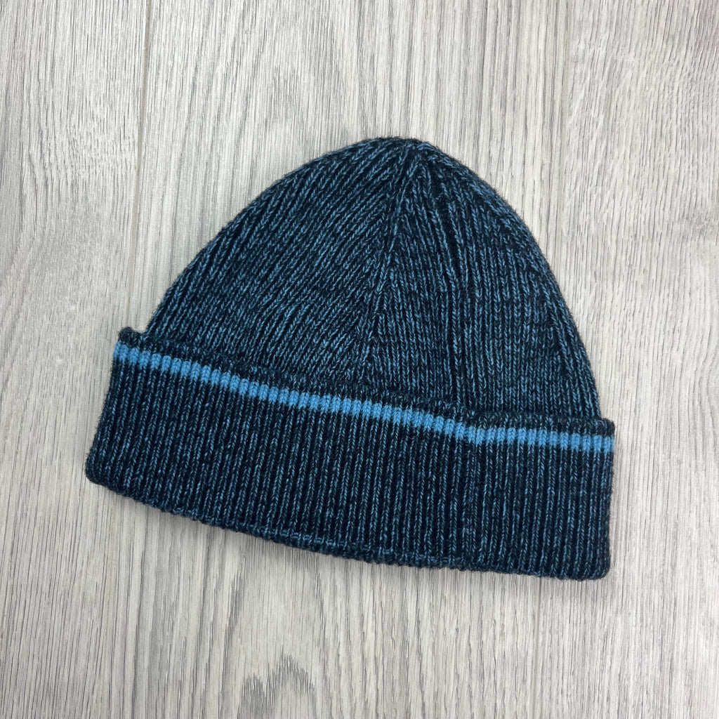 CP Company Patch Beanie - Aegean Blue