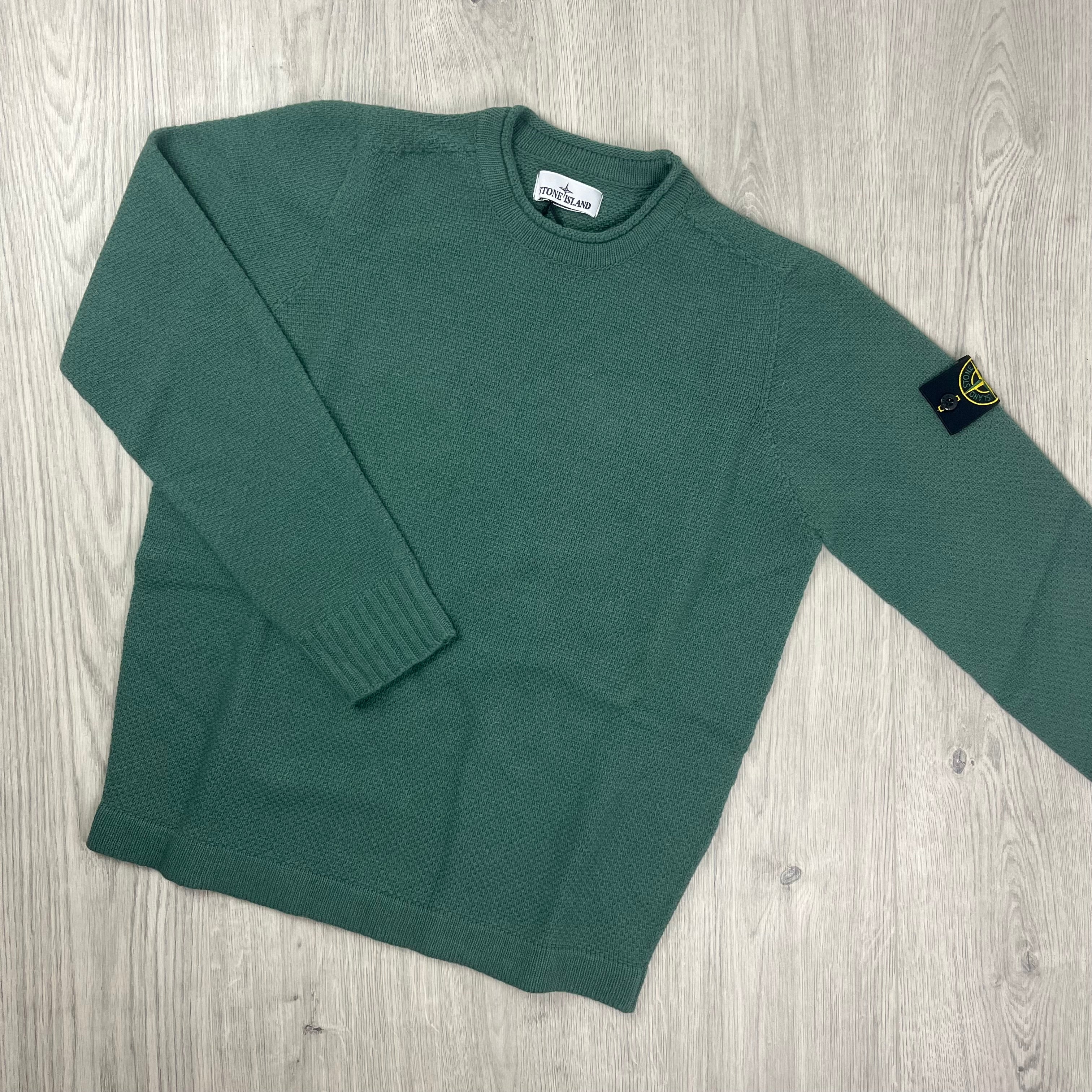 Stone Island Knit Sweatshirt - Sage