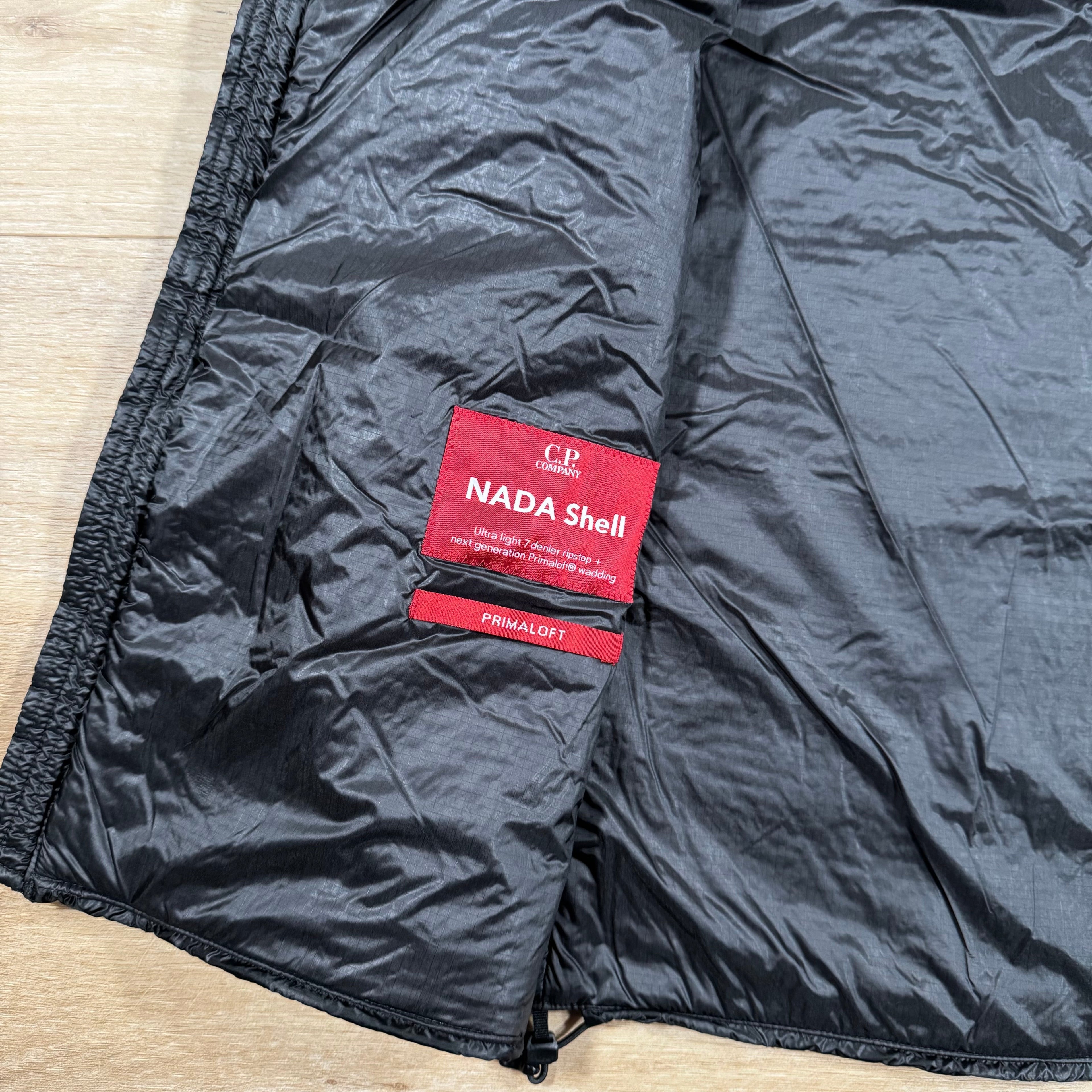 CP Company Nada Shell Goggle Vest in Black