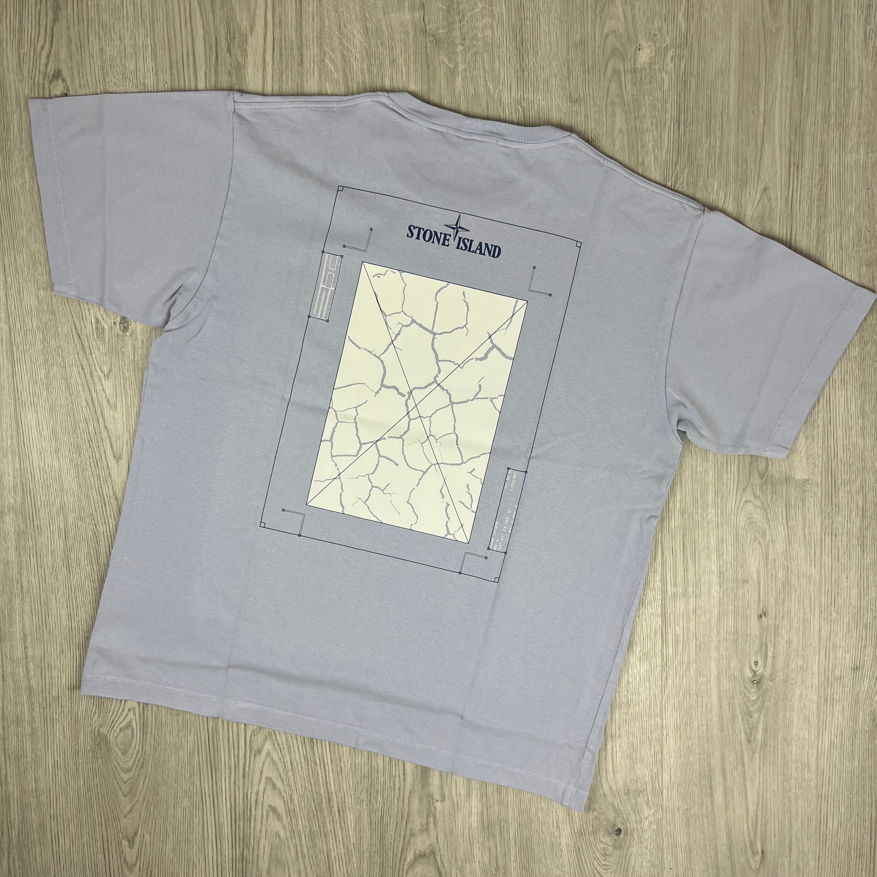 Stone Island Construction T-Shirt - Lilac