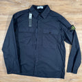Stone Island Stretch Tela Overshirt in Navy