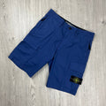 Stone Island Cargo Shorts - Blue