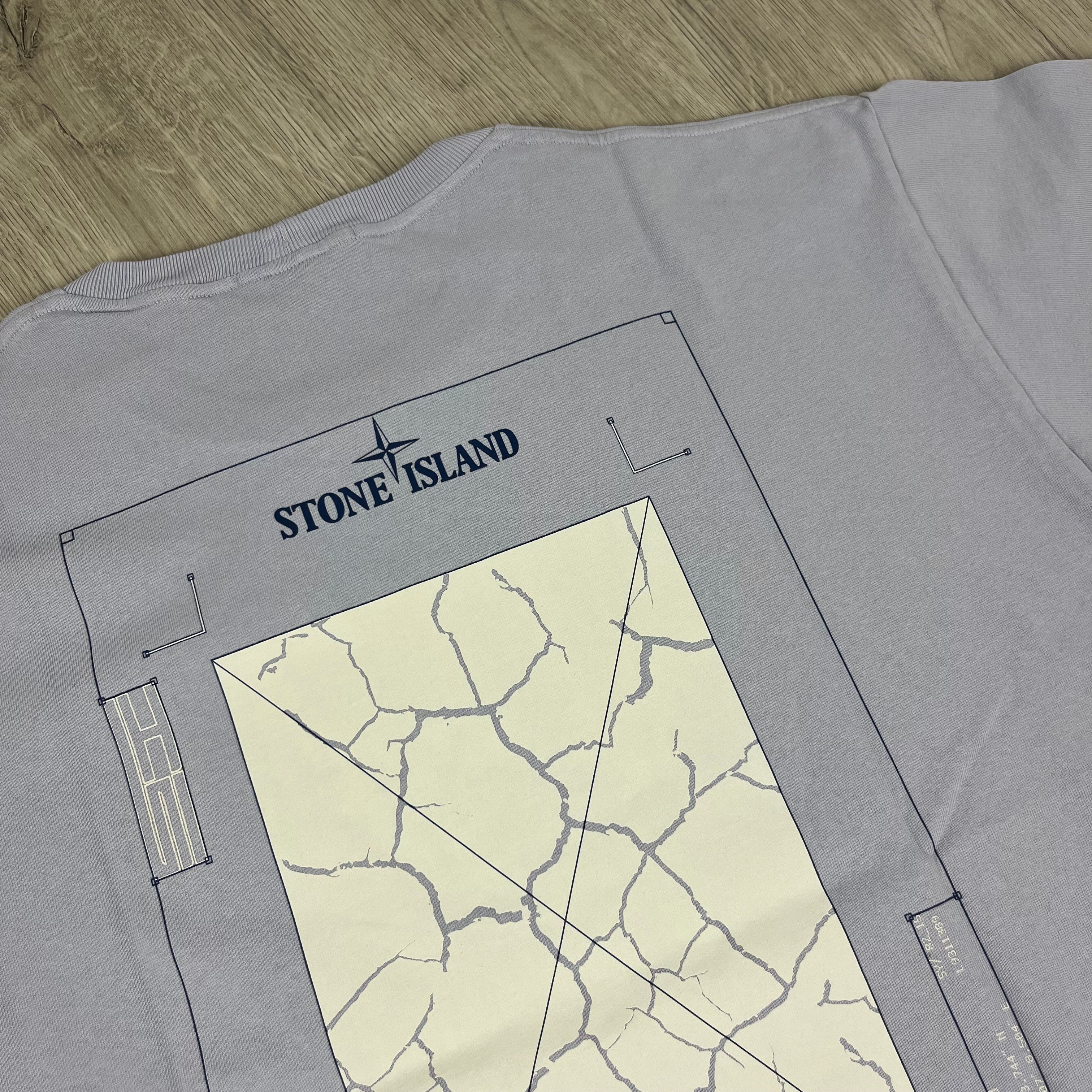 Stone Island Construction T-Shirt - Lilac