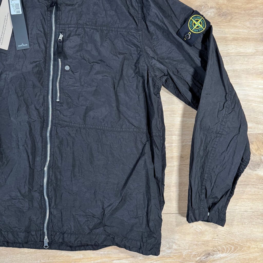 Stone Island Nylon Metal Overshirt in Black