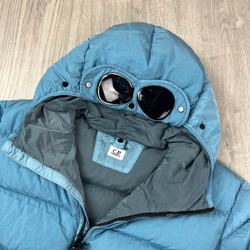 CP Company Chrome Goggle Jacket - Aegean Blue