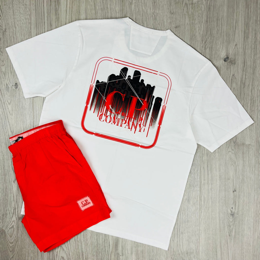 CP Company Holiday Set - White/Poinciana