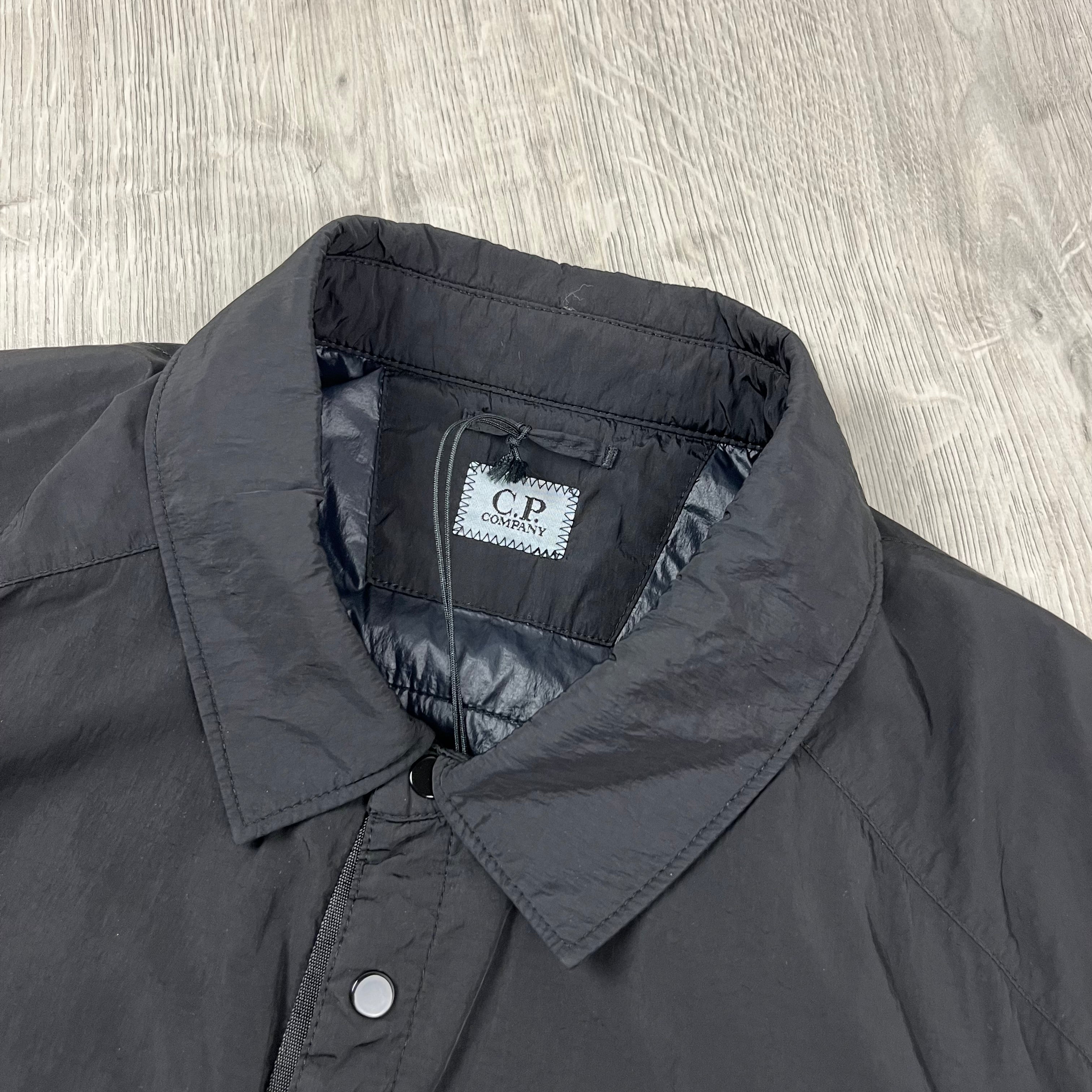 CP Company Padded Overshirt - Black