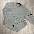 CP Company Raised Fleece Tracksuit - Grey