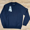 Stone Island Light Pure Wool Ghost Sweatshirt in Navy