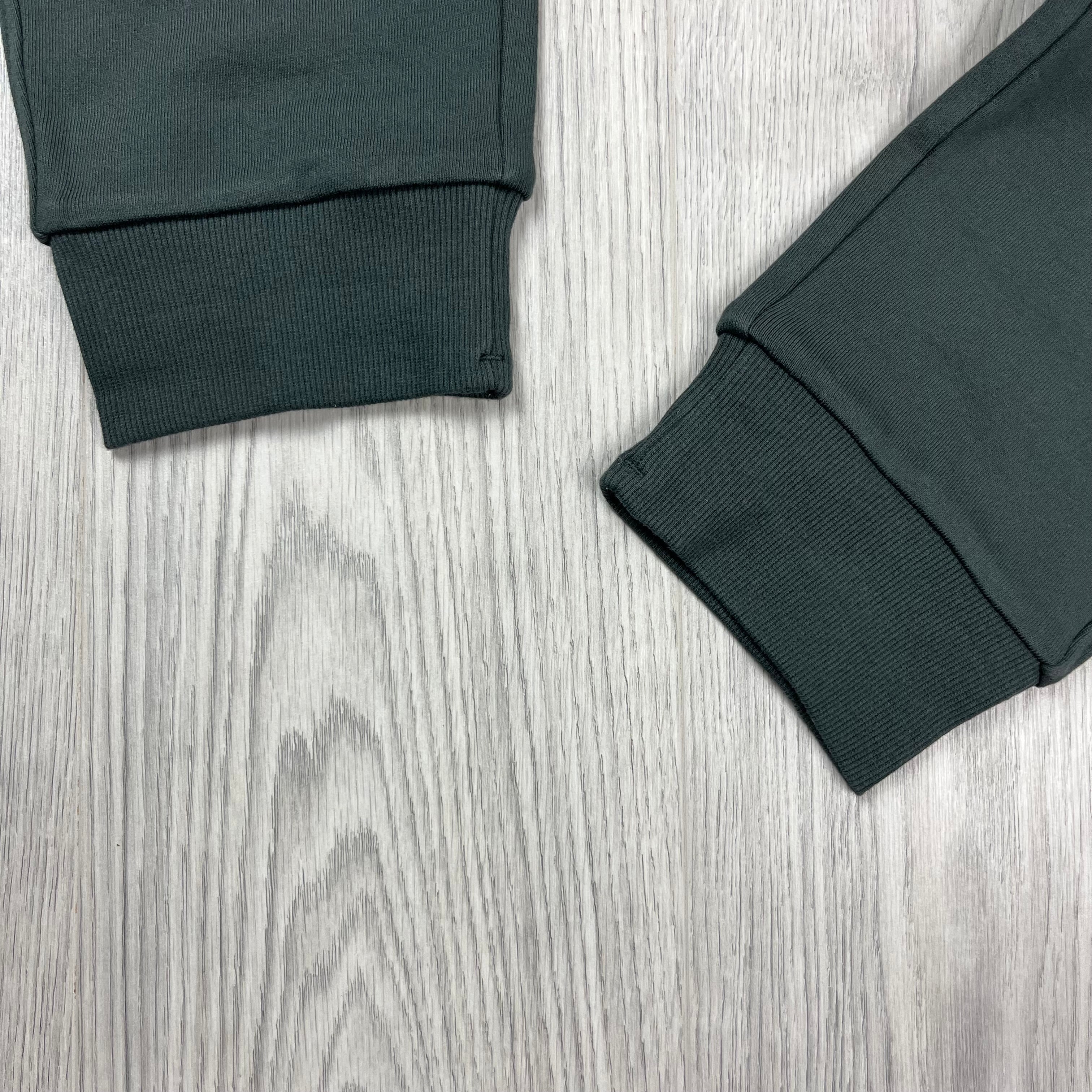 CP Company Raised Fleece Sweatpants - Dark Shadow