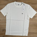 CP Company Logo Patch T-Shirt in Gauze White