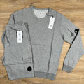 CP Company Light Fleece Lens Tracksuit in Grey
