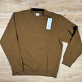 CP Company Diagonal Raised Lens Sweatshirt in Toffee