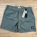 Stone Island Nylon Metal Swim Shorts in Sage Green