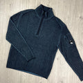 CP Company Knit Zip Fleece - Aegean Blue