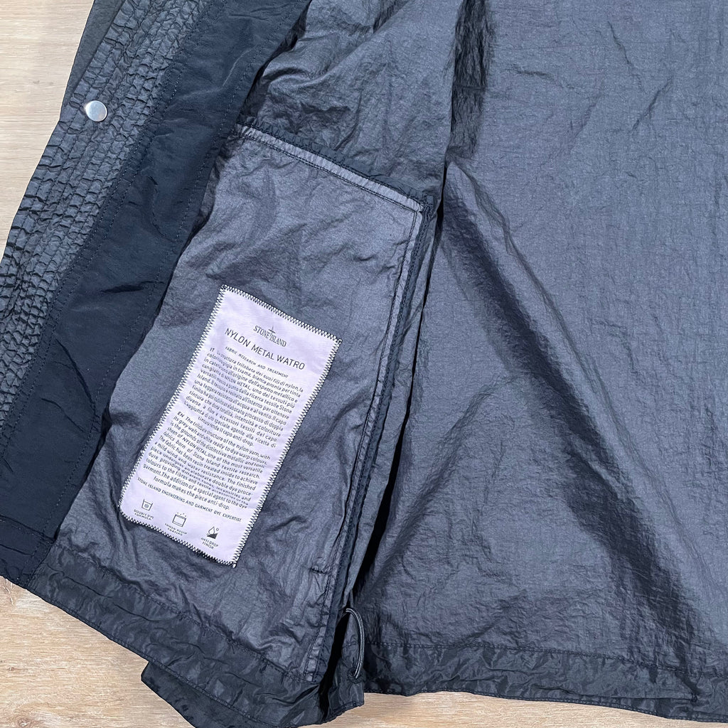 Stone Island Nylon Metal Watro TC Jacket in Black