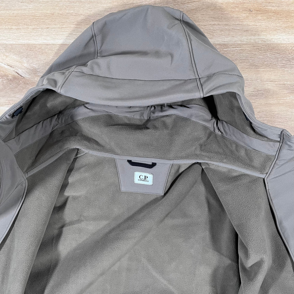 CP Company Shell-R Lens Jacket in Walnut