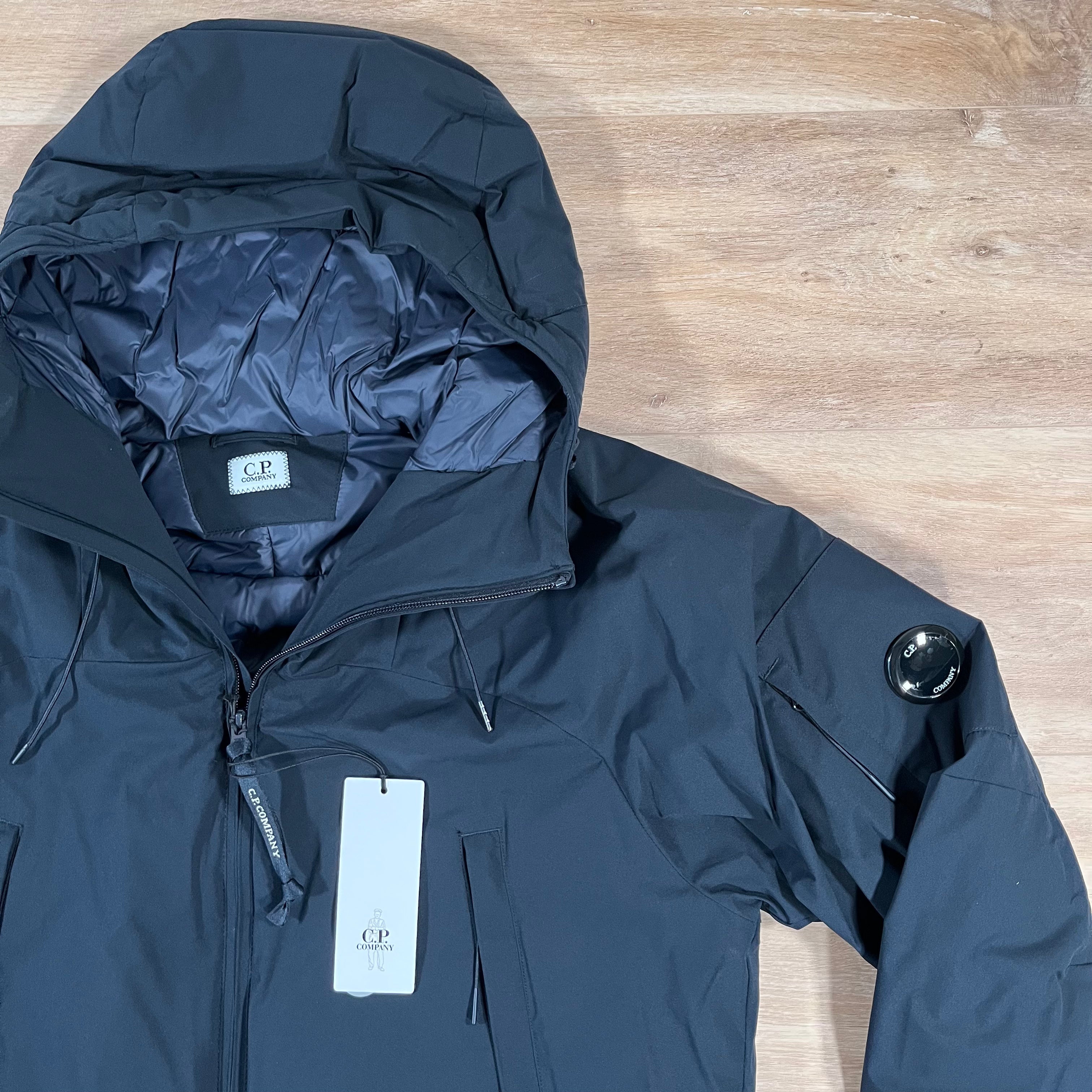 CP Company Pro-Tek Padded Lens Jacket in Navy