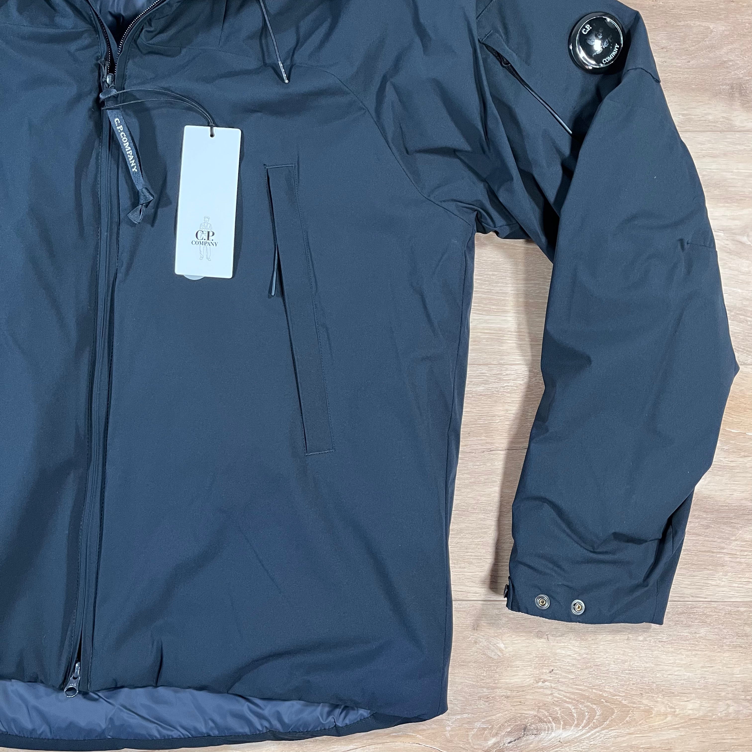 CP Company Pro-Tek Padded Lens Jacket in Navy
