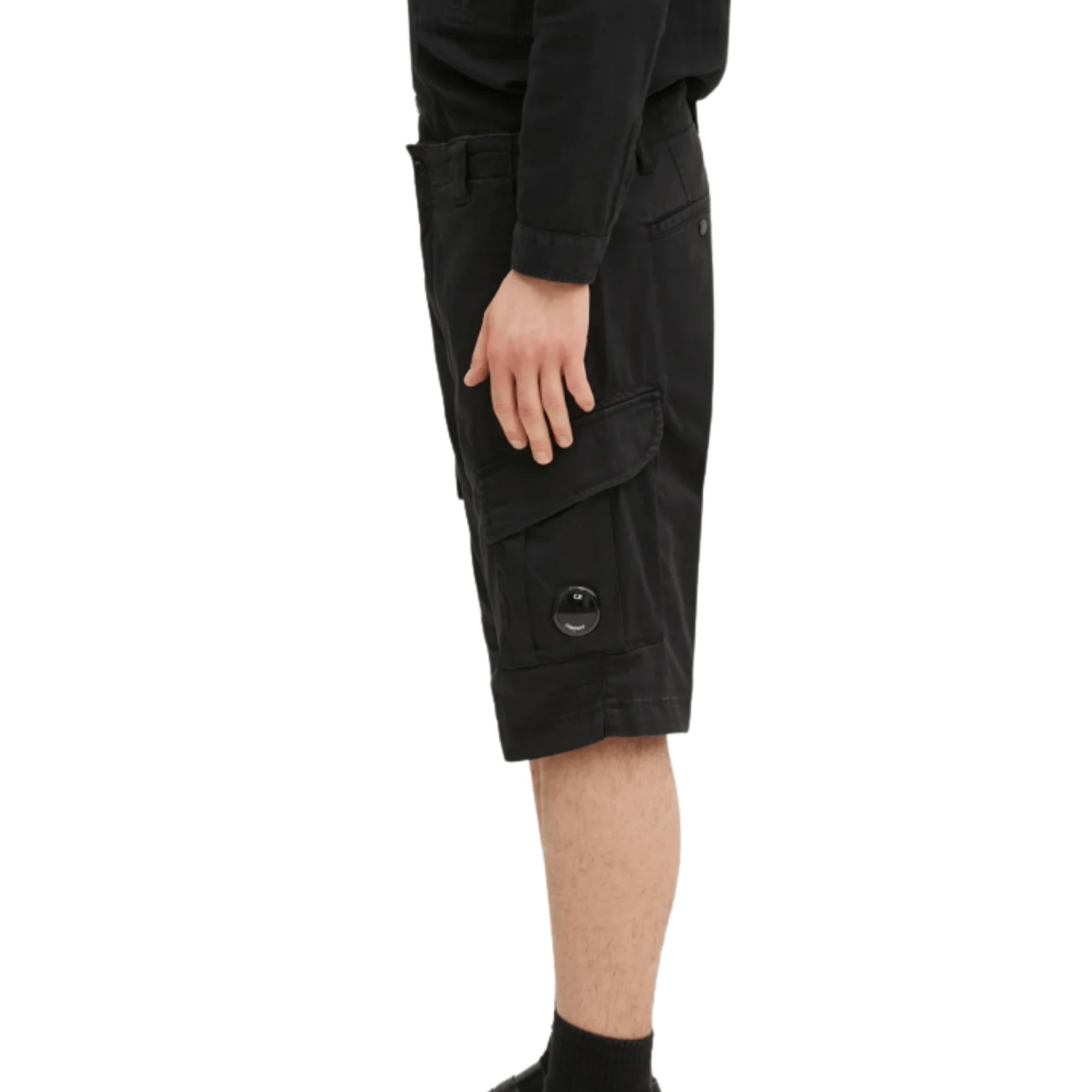 CP Company Cargo Shorts - Black