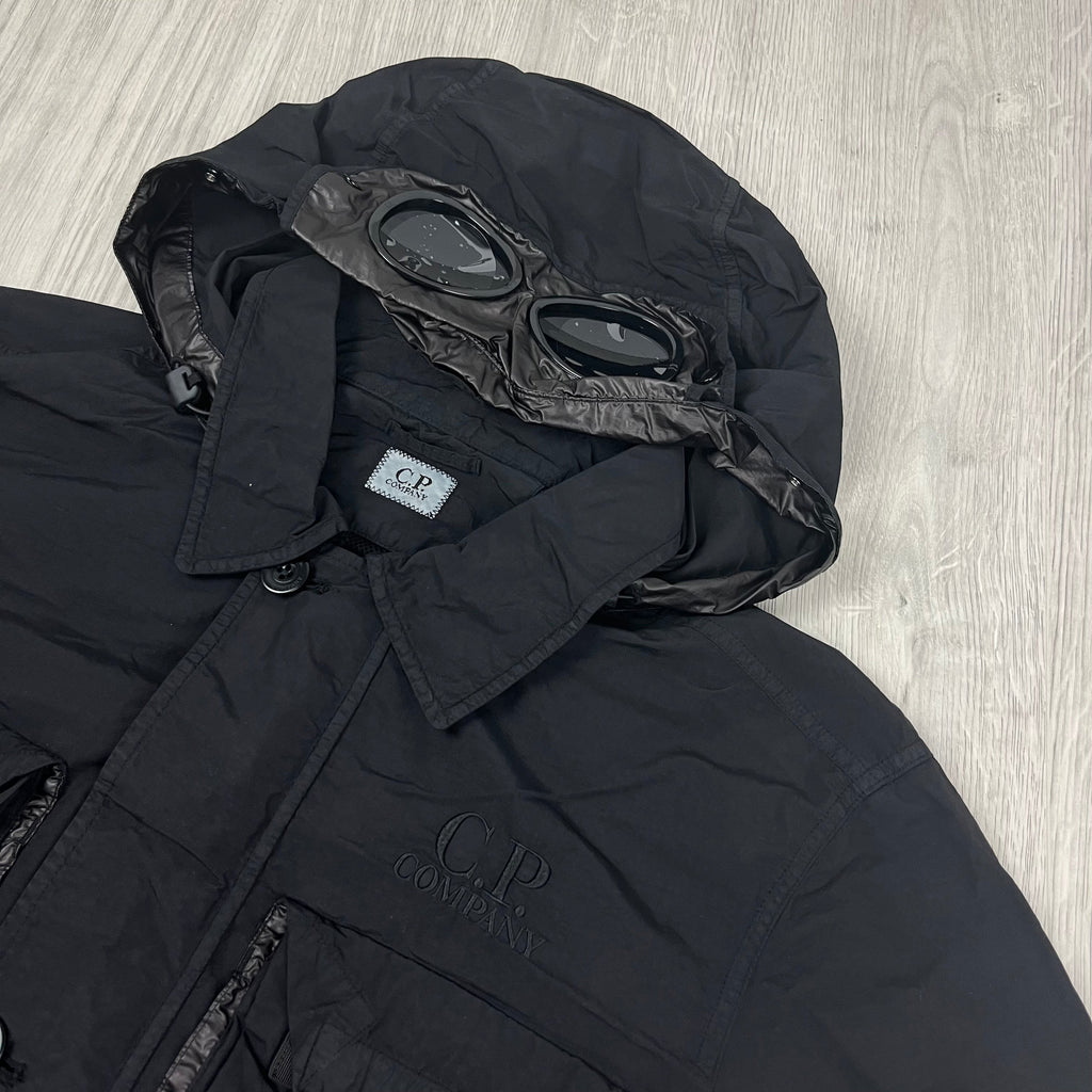 CP Company Goggle Overshirt - Black