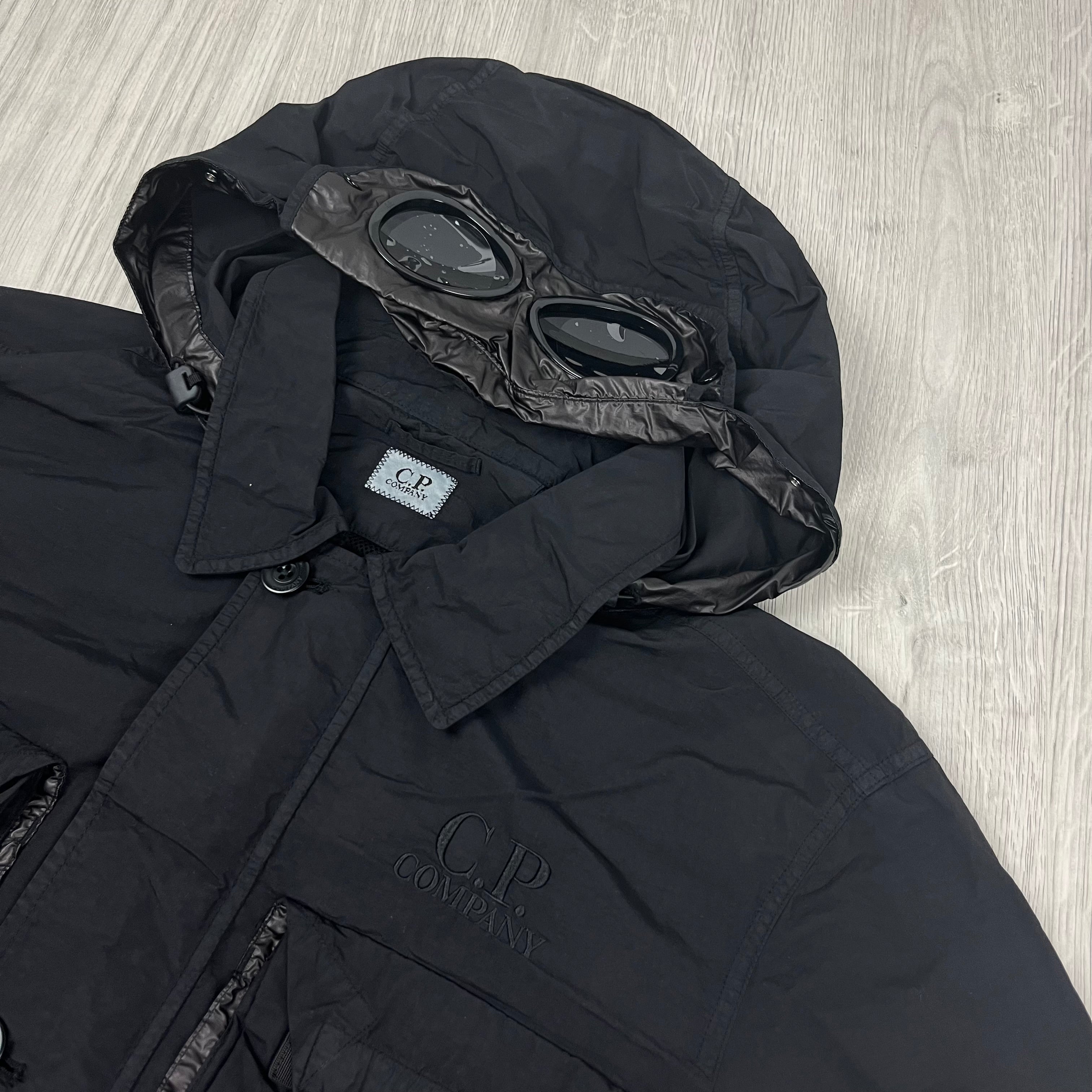 CP Company Goggle Overshirt - Black