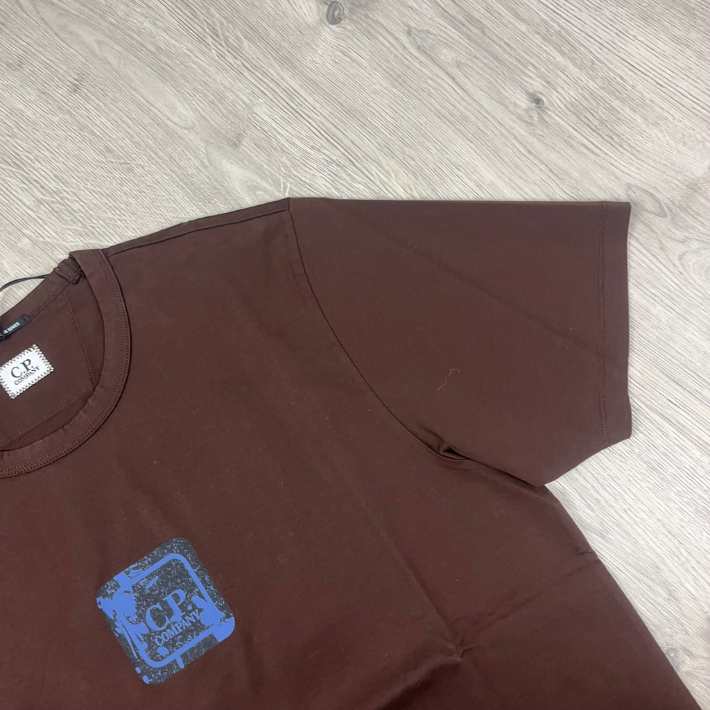 CP Company Metropolis T-Shirt - Rum Raisin