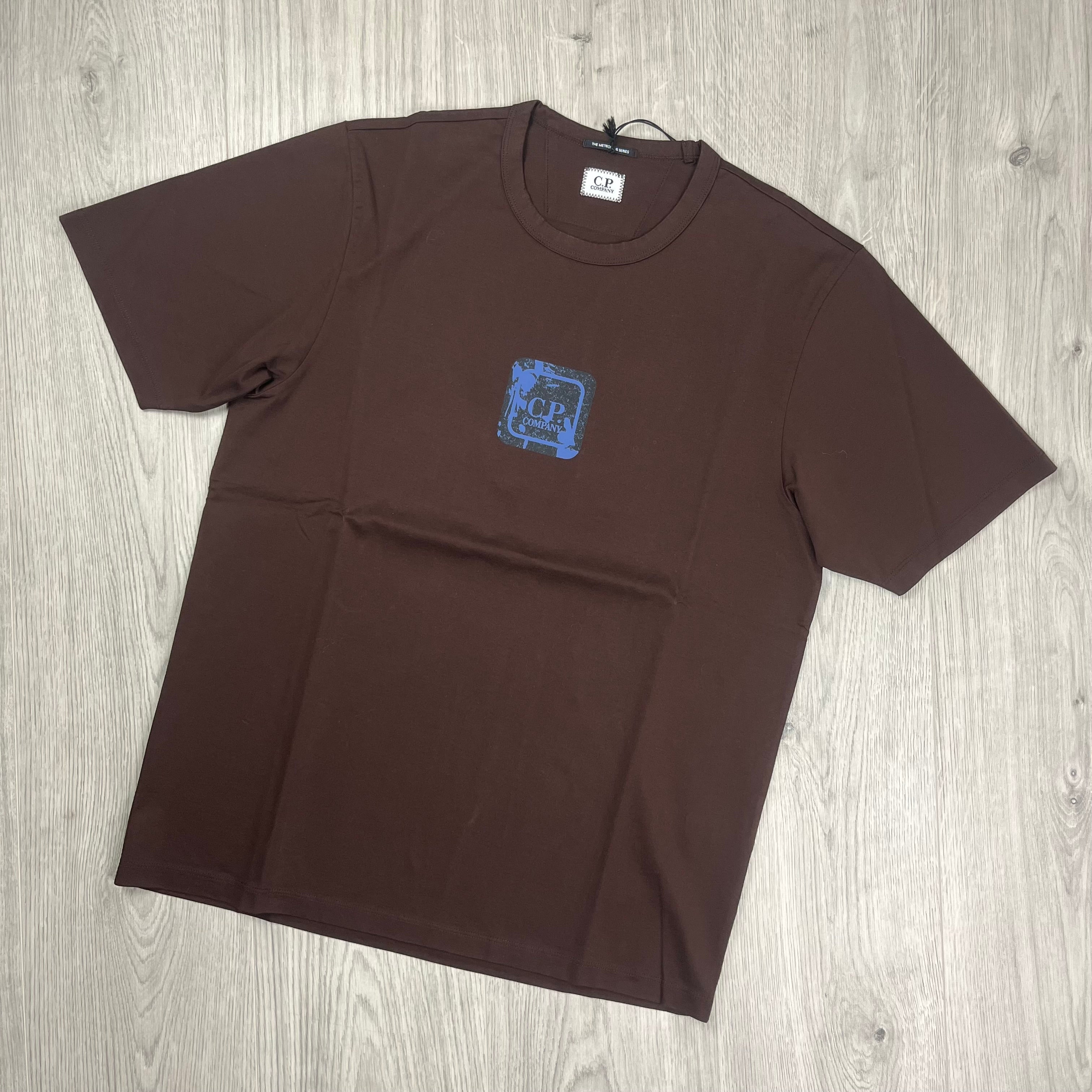 CP Company Metropolis T-Shirt - Rum Raisin