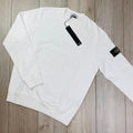 Stone Island Dyed Sweatshirt - White