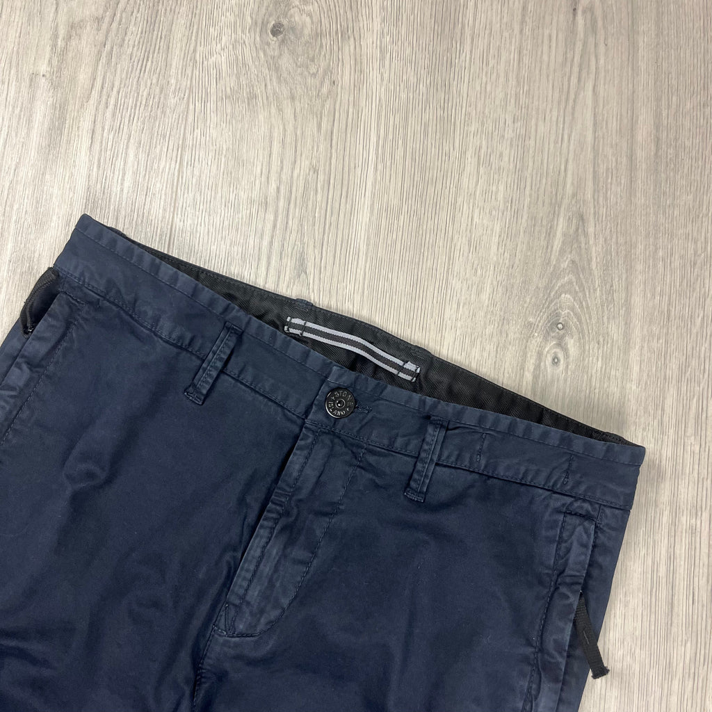Stone Island Cargo Trousers - Navy