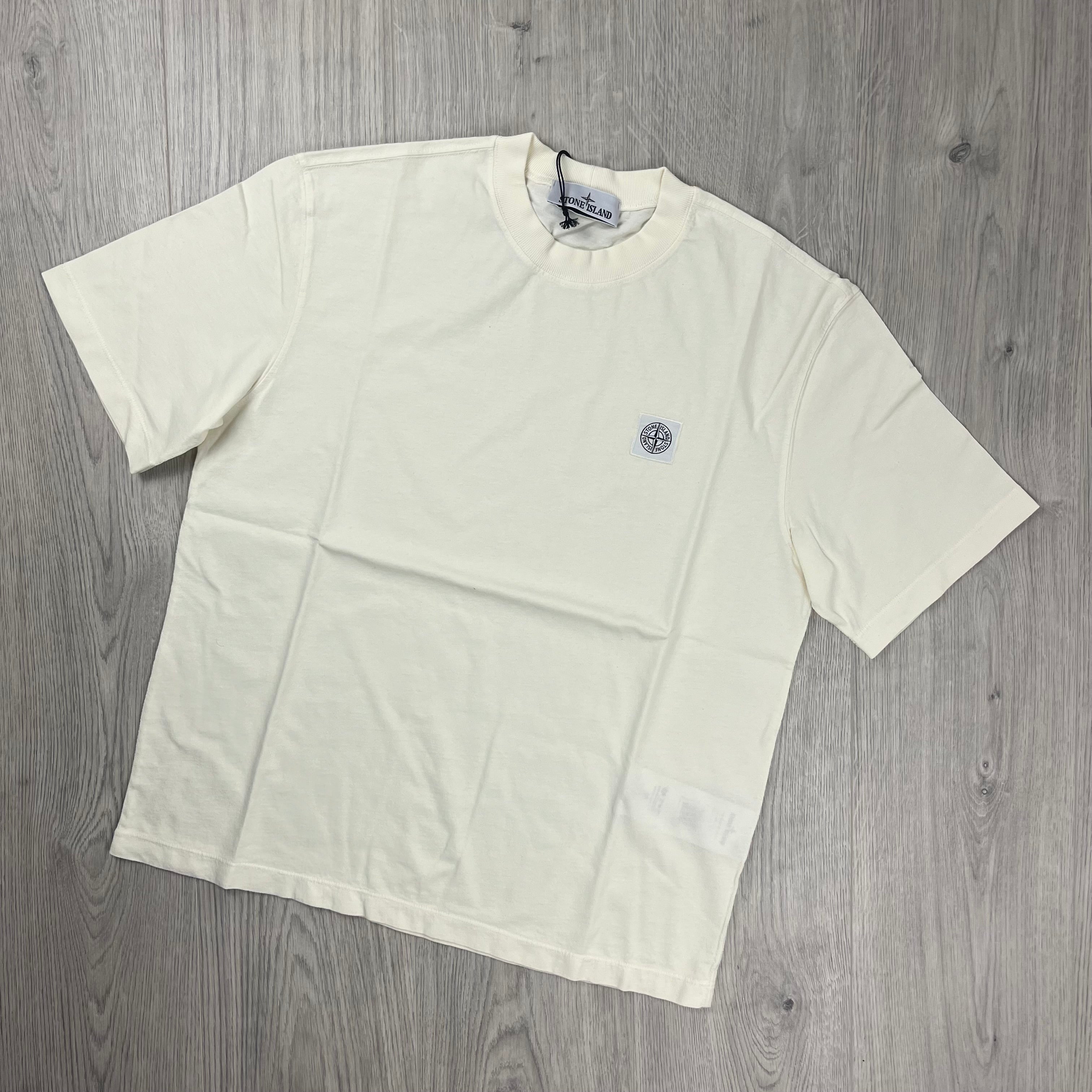 Stone Island Patch T-Shirt - Ivory