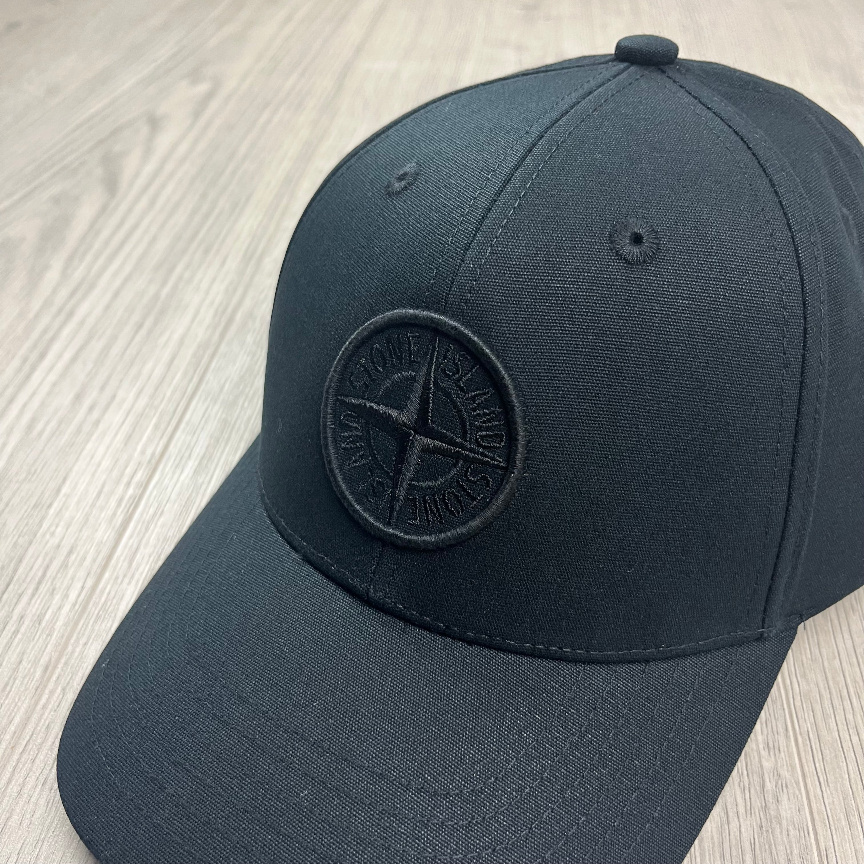 Stone Island Baseball Cap - Black
