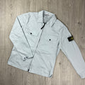 Stone Island Zip Overshirt - Sky Blue